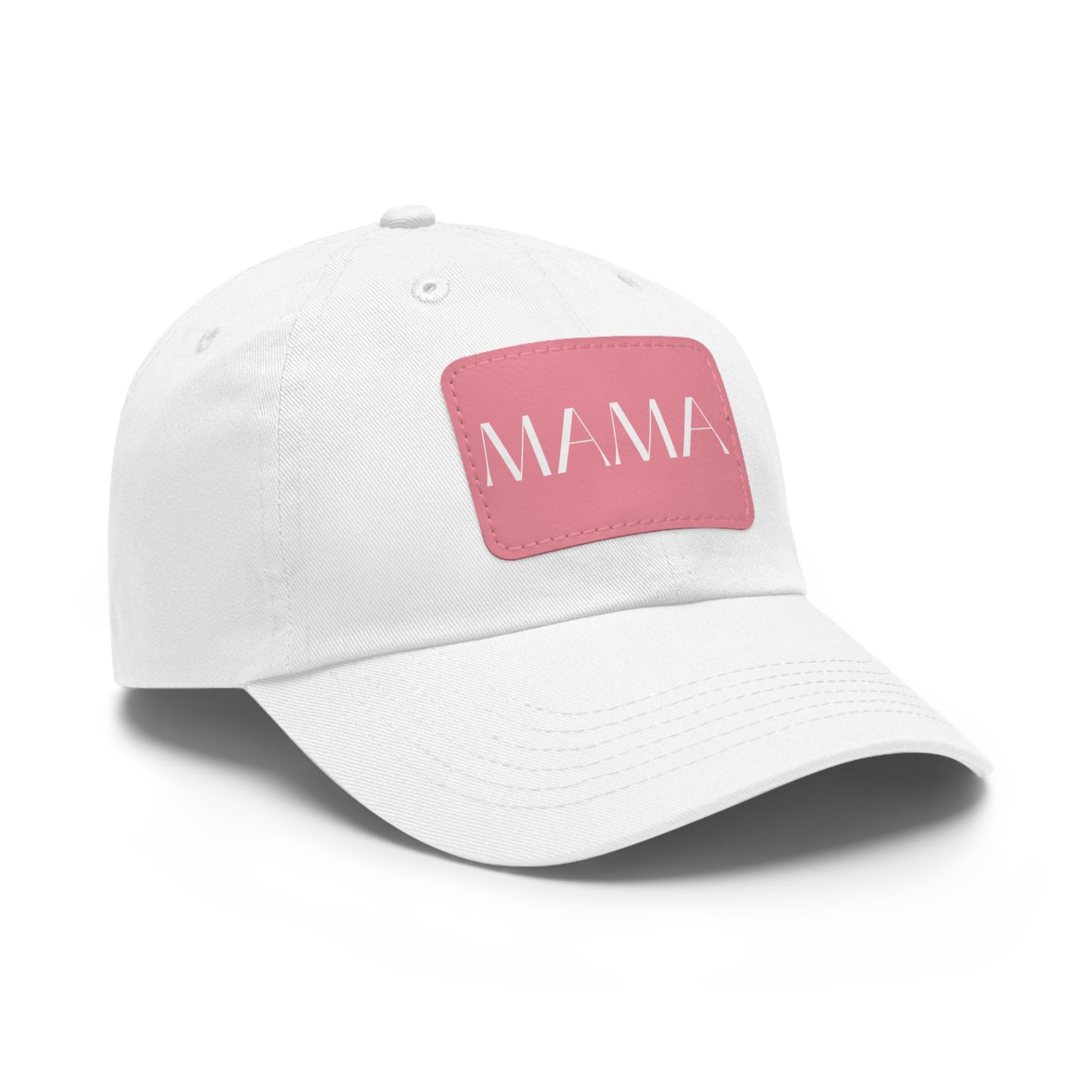 Mama Hat with Leather Patch