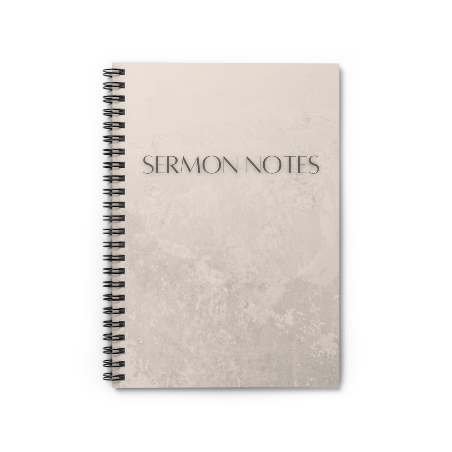 Sermon Notes Notebook