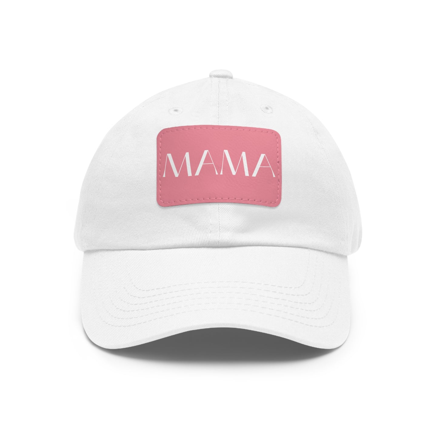 Mama Hat with Leather Patch